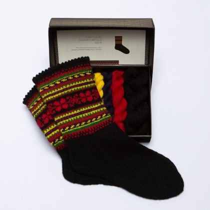 DIY Knitting Kit "Knit like a Latvian”  – Latvian Socks  NS-6