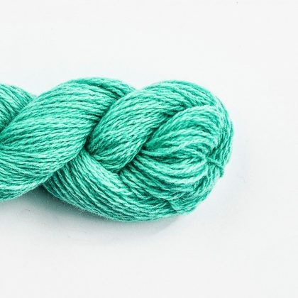 Wool Yarn, 100%, mint/turquoise