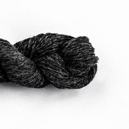 Wool Yarn, 100%, dark gray/anthracite