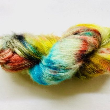 hand dyed mohair 100 gr/900 m!!!!