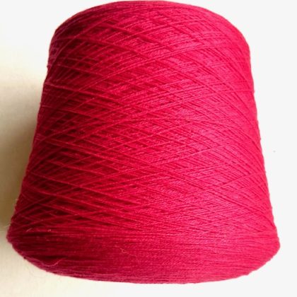 Wool in cones 2/48 fuxia 1300 gr LANA GATTO